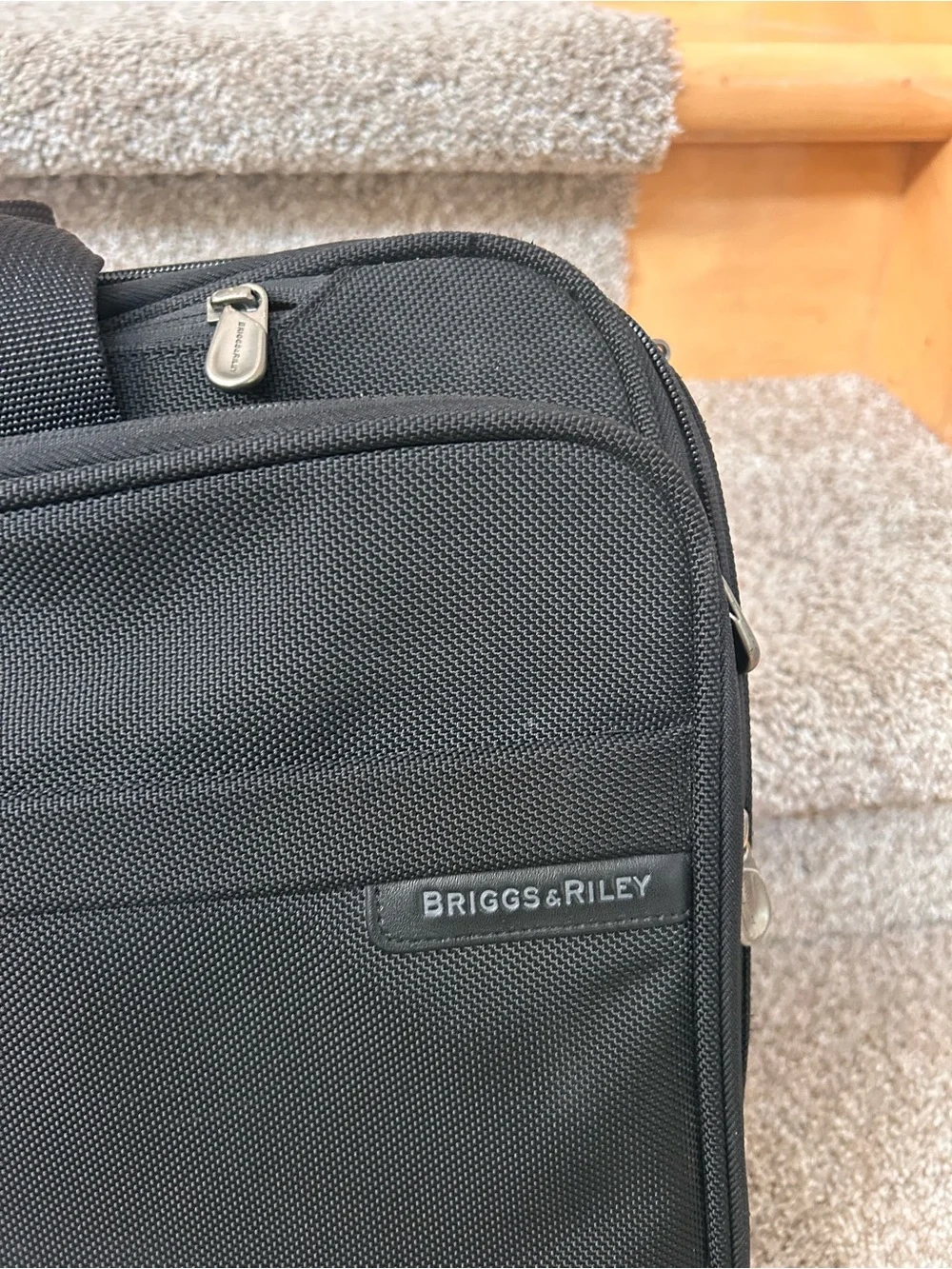 Briggs & Riley Laptop Travel Office School Bag. Black. Tons of storage. Classic